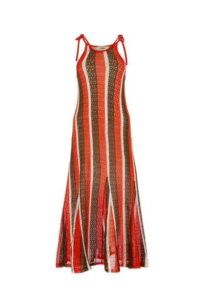 Fendi Dress In Printed