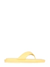 Gia Borghini Gia 5 Puffy Flat Sandals In Yellow