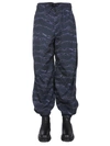 Marcelo Burlon County Of Milan Jogging Pants With Camou Print In Blue