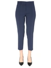 Michael Michael Kors Michael Kors Slim Fit Trousers In Blue