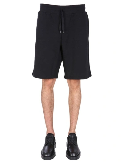 MOSCHINO MOSCHINO BERMUDA WITH LOGO EMBROIDERED