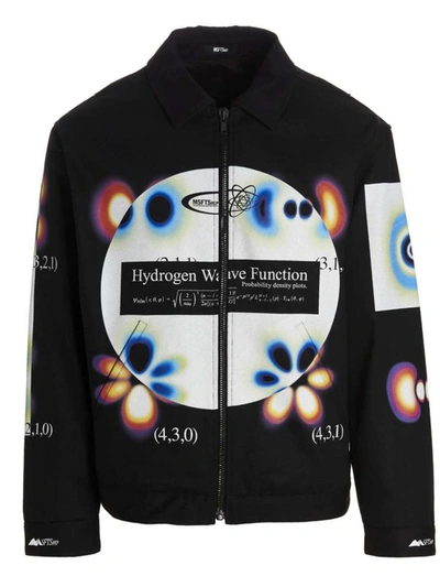 Msftsrep Hydrogen Wave Jacket In Black