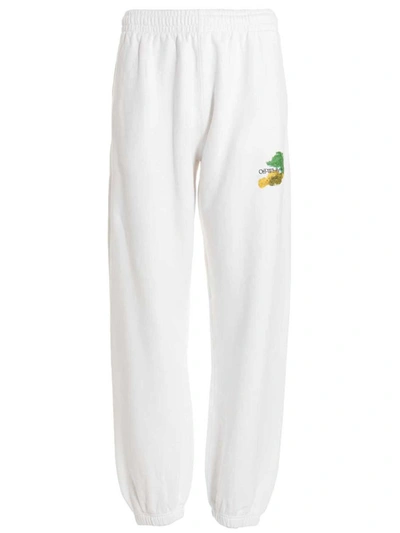 Off-white Brush Arrow Joggers In White