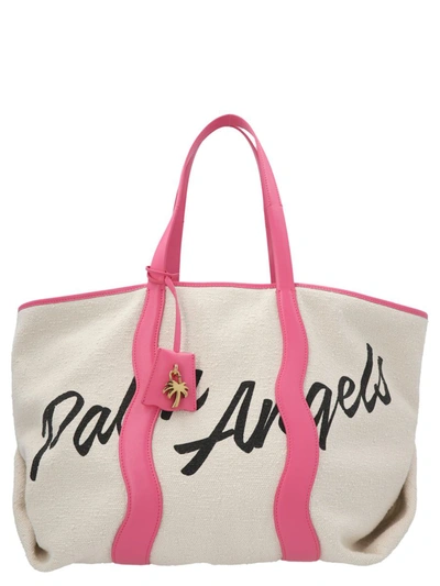 Palm Angels ' Cabas' Shopping Bag In Multicolor