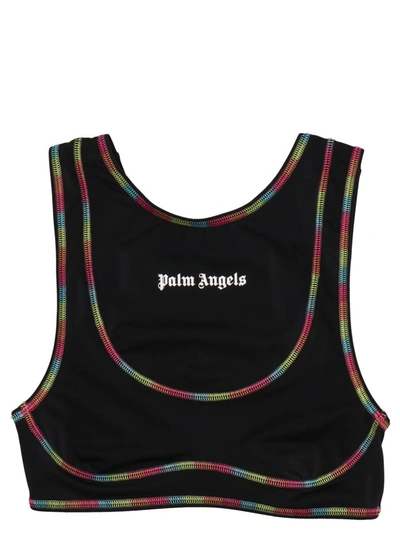 Palm Angels Rainbow Miami 运动文胸 In Multi-colored