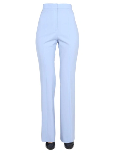 Patou Wool Trousers In Light Blue