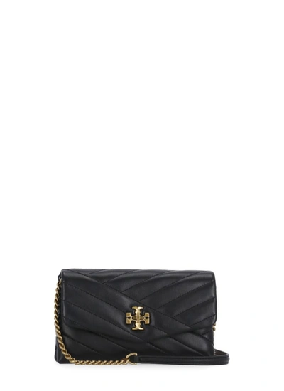 Tory Burch Kira Quilted Crossbody Bag In Black