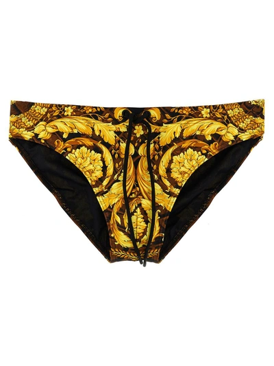 VERSACE VERSACE 'BAROCCODILE' SWIM BRIEFS