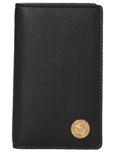 Versace 'medusa Biggie' Wallet In Black