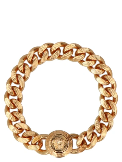Versace 'medusa Chain' Bracelet In Gold