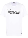 VERSACE VERSACE T-SHIRT WITH EMBROIDERY