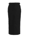 Wardrobe.nyc 'midi Skirt With Cargo Style Pockets' In Black