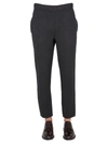 Zegna Double Knitted Jogging Pants In Charcoal