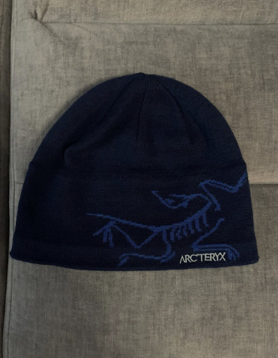 Pre-owned Arcteryx X Outdoor Life Arcteryx Beanie Hat In Blue