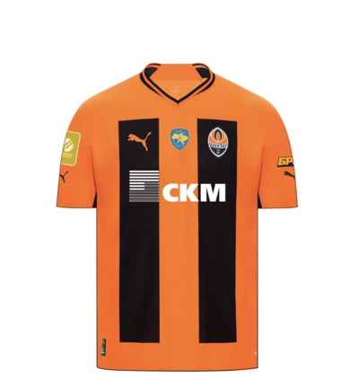 Pre-owned Puma X Soccer Jersey Match Jersey For The 2022/23 Season "premier League": Mudryk In Orange