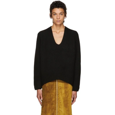 Acne Studios Black Deborah Sweater ModeSens