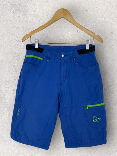 Pre-owned Norrona X Outdoor Life Norrona Falketid Shorts Outdoor Size S In Blue