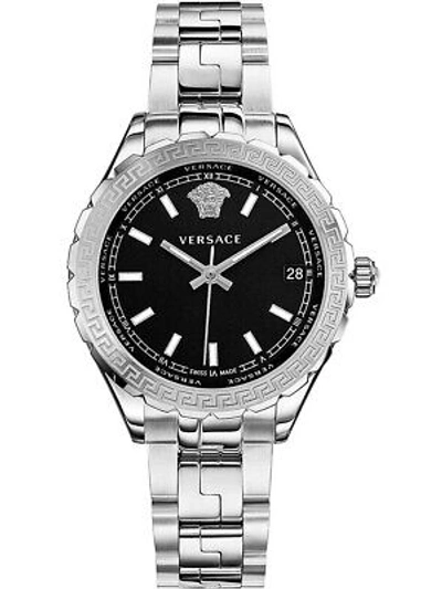 Pre-owned Versace V12020015 Hellenyium Ladies Watch 35mm 5atm