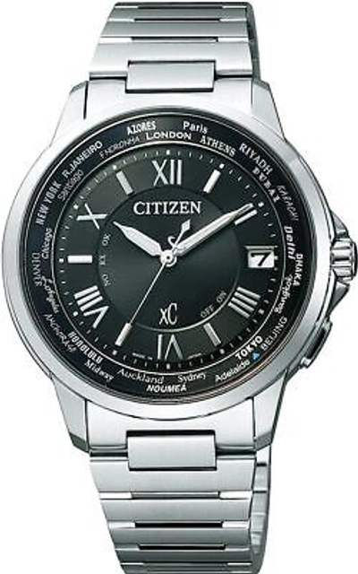 Pre-owned Cross [citizen] Citizen Watch Xc  Sea Eco-drive Radio Clock Cb1020-54e Men's
