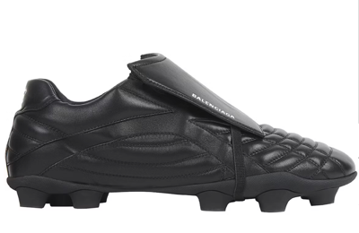 Pre-owned Balenciaga Soccer Sneaker Black Size Eu 45 Us 12