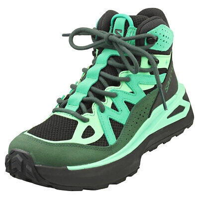 Pre-owned Salomon Odyssey Elmt Mid Gore-tex Mens Green Black Walking Sneakers - 9.5 Us