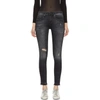 R13 Black Alison Crop Jeans