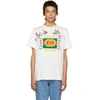 GUCCI White Floral Logo T-Shirt,457094 X5L88