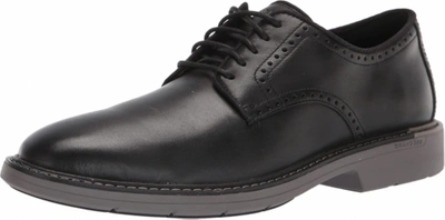 Pre-owned Cole Haan Men's The Go-to Plain Toe Oxford In Black/gray Midsole