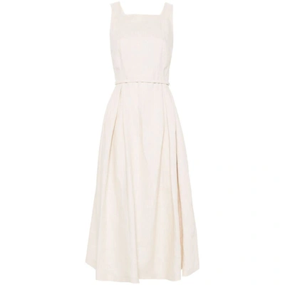 's Max Mara Cipro Linen Dress In Neutrals