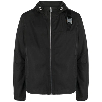 Alyx Buckle-detail Hooded Jacket In Black