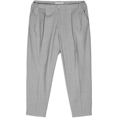 Briglia 1949 Portobello Mélange Trousers In Grey