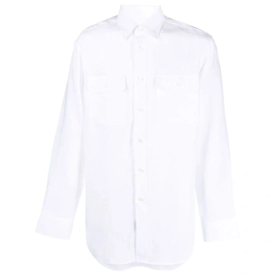 Brioni Shirts In White