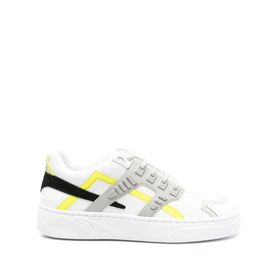 Hide & Jack Mini Silverstone Low-top Sneakers In White