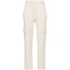 Isabel Marant Étoile Peorana Cotton Fleece Trousers In Neutrals