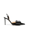 Mach&mach Le Cadeau 95mm Slingback Pumps In Black