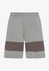 Craig Green Barrel Bermuda Shorts In Gray