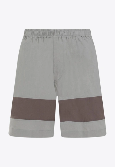 Craig Green Barrel Shorts In Grey