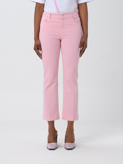 Sportmax Jeans  Woman Color Pink In Pink