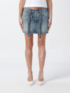 OFF-WHITE SKIRT OFF-WHITE WOMAN COLOR BLUE,F18698009