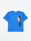 Moschino Kid T-shirt  Kids Color Royal Blue