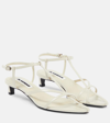 JIL SANDER LEATHER SANDALS