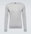Zegna Wool Sweater In Gray