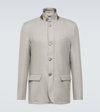 Herno Wool Coat In Grey