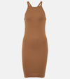 RICK OWENS COTTON MINIDRESS