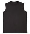 Rick Owens Tarp Cotton Jersey Tank Top In Black