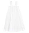 BONPOINT FANTASY EMBROIDERED TULLE-TRIMMED DRESS