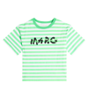 Marc Jacobs Logo-print Cotton T-shirt In Green