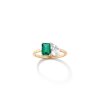 Aurate New York Ready-to-ship Toi Et Moi Gemstone Classic Ring In Yellow
