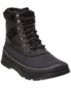 Sorel Men's Hi-line Lace-up Waterproof Boot Men's Shoes In Black