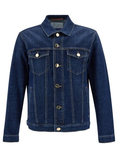 Jacob Cohen Jacket Jeans In Blu